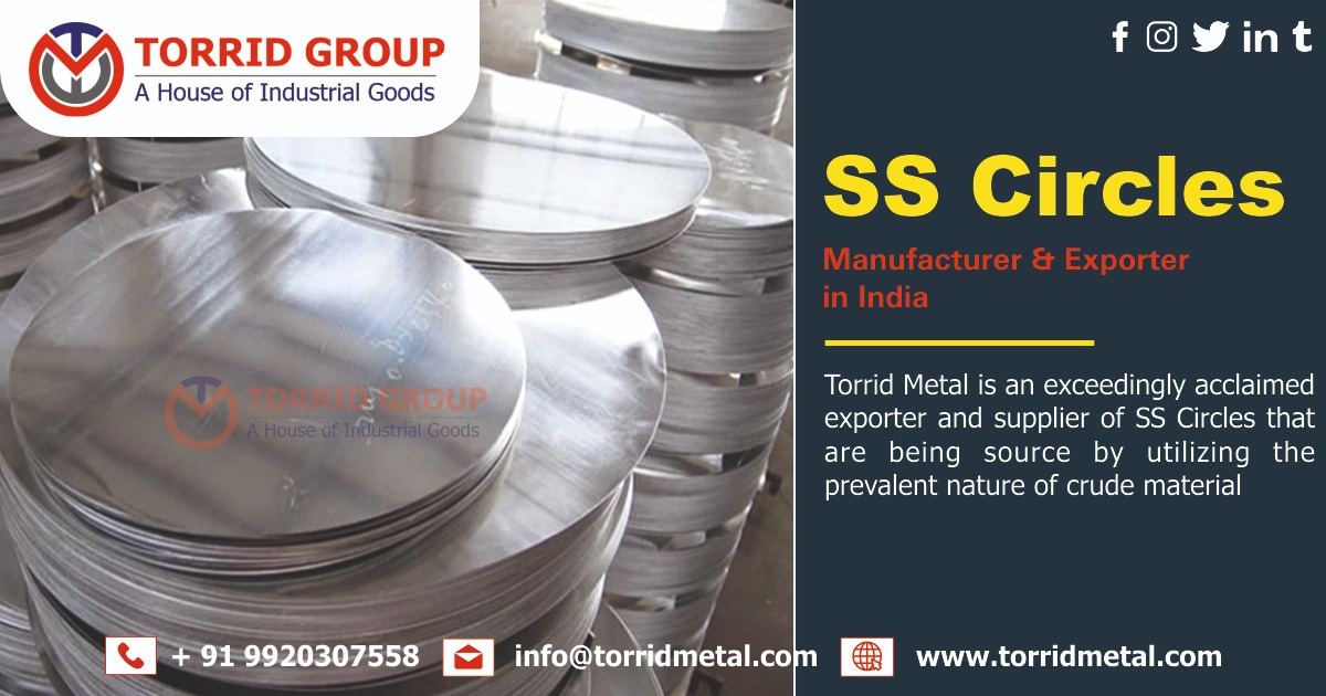 SS Circles Manufacturer in India