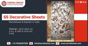 SS Decorative Sheets Supplier in Ahmedabad