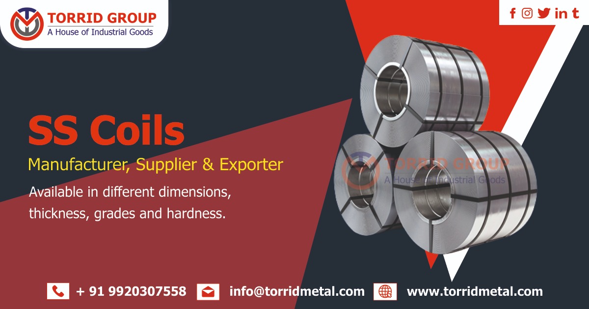 SS Coils Supplier in Ahmedabad, Gujarat, India