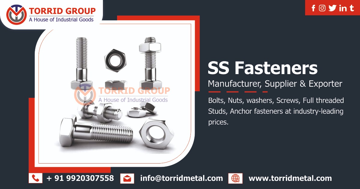 SS Fasteners Supplier in Ahmedabad, Gujarat, India