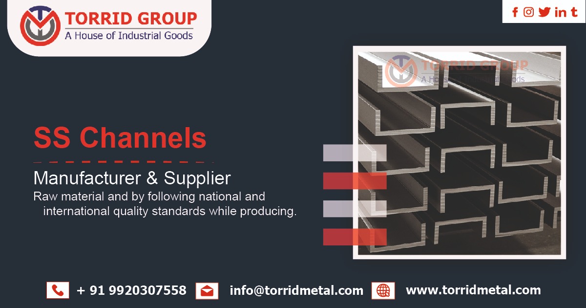 SS Channels Supplier in Ahmedabad, Gujarat, India