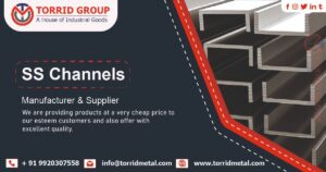 SS Channels Manufacturer & Supplier in Ahmedabad, Gujarat, India
