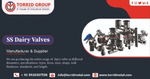 SS Dairy Valve Suppliers in Ahmedabad, Gujarat, India