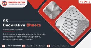 Supplier of SS Decorative Sheets in India