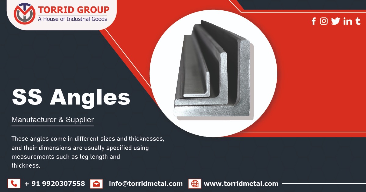 Supplier of SS Angles in India