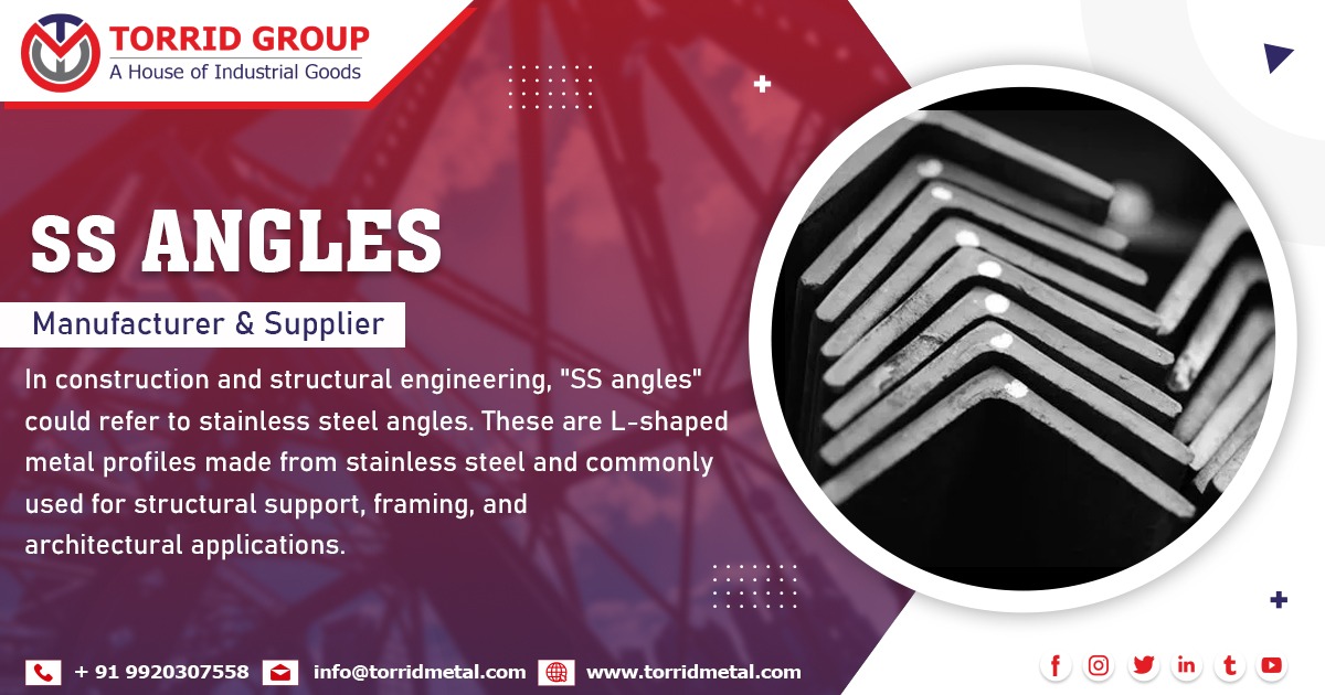 Top Supplier of SS Angles in India