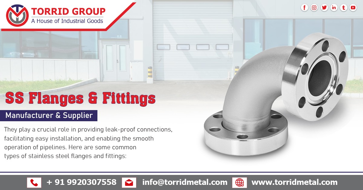 Top Supplier of SS Flanges & Fittings in India